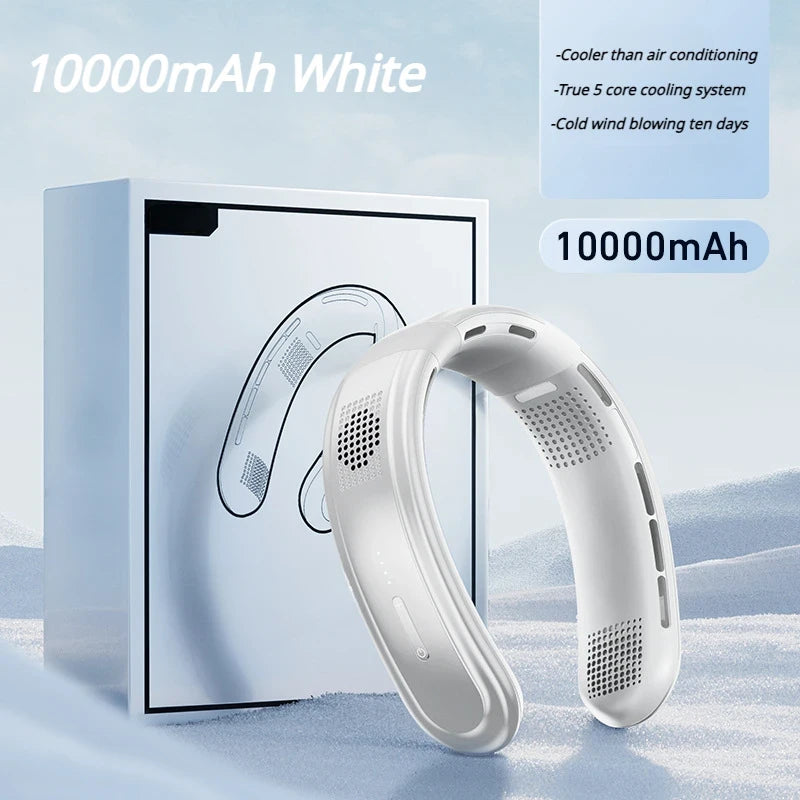 Portable Rechargeable Neck Fan