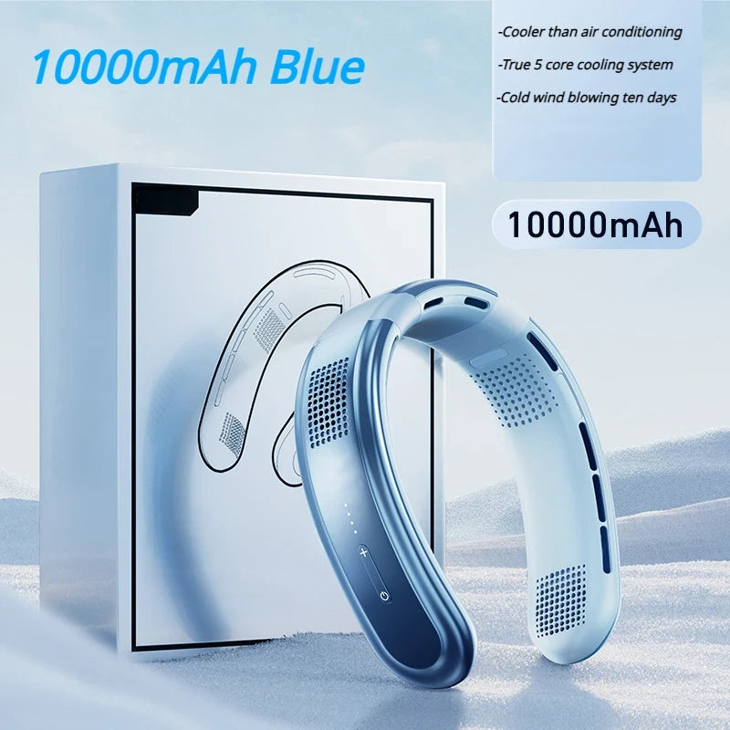 Portable Rechargeable Neck Fan
