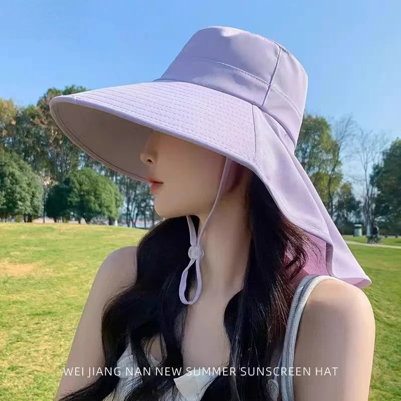 Foldable Wide Brim Sun Hat