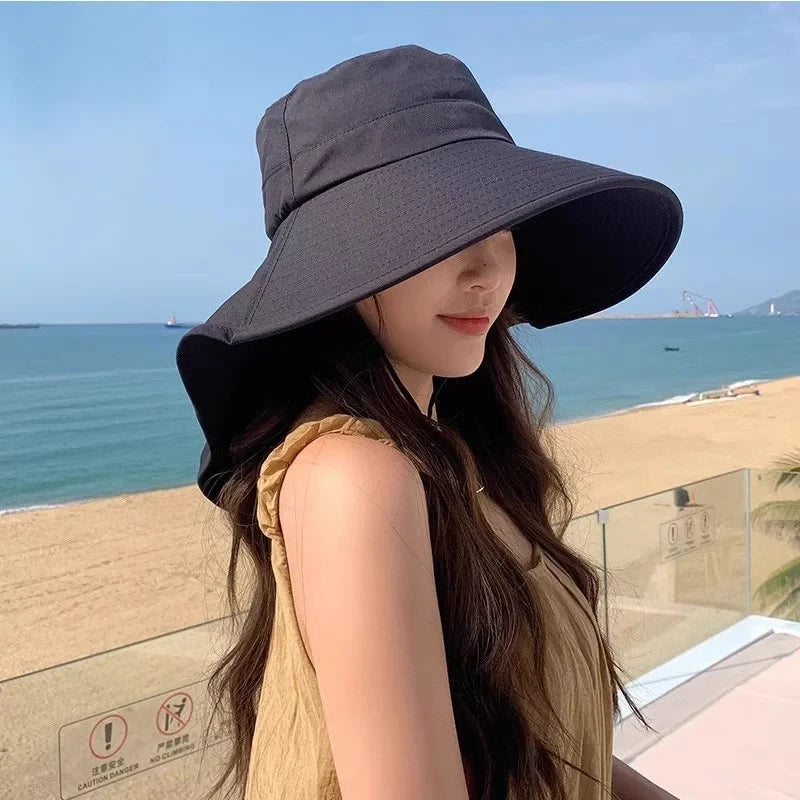 Foldable Wide Brim Sun Hat