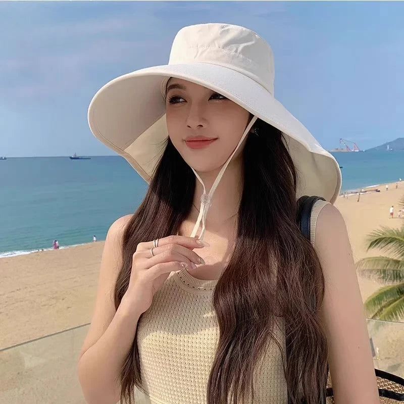 Foldable Wide Brim Sun Hat